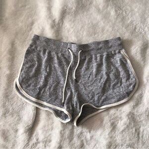 Inspired Hearts Gray Mini Shorts